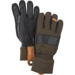 Hestra Highland Glove 5-Finger vinterhandskar i färgen grön.