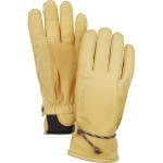 Hestra Wakayama 5-Finger vinterhandskar i färgen beige.