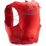 Salomon Adv Skin 12 löparryggsäck i färgen röd.